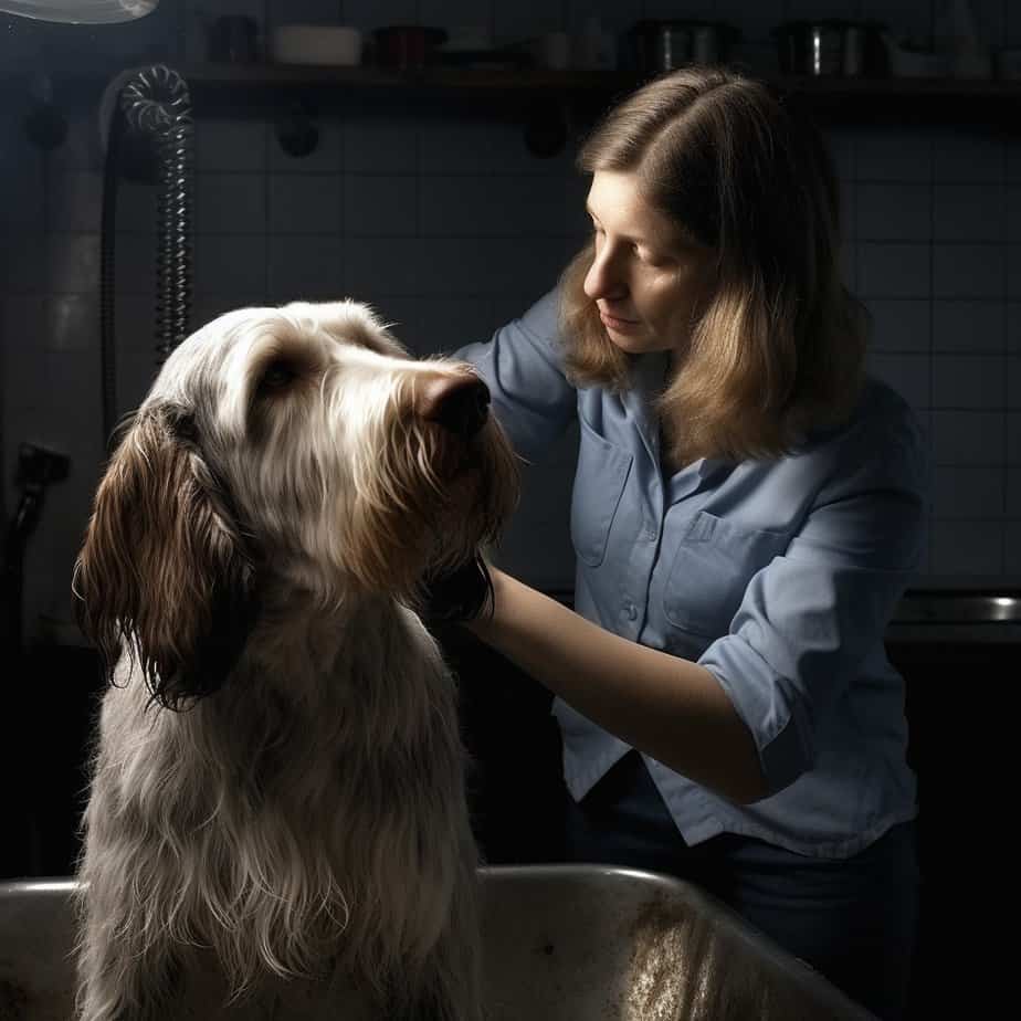 spinone italiano shed